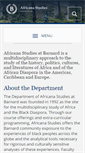Mobile Screenshot of africana.barnard.edu