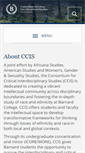Mobile Screenshot of ccis.barnard.edu