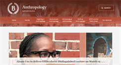 Desktop Screenshot of anthropology.barnard.edu
