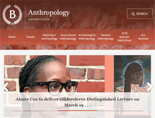 Tablet Screenshot of anthropology.barnard.edu